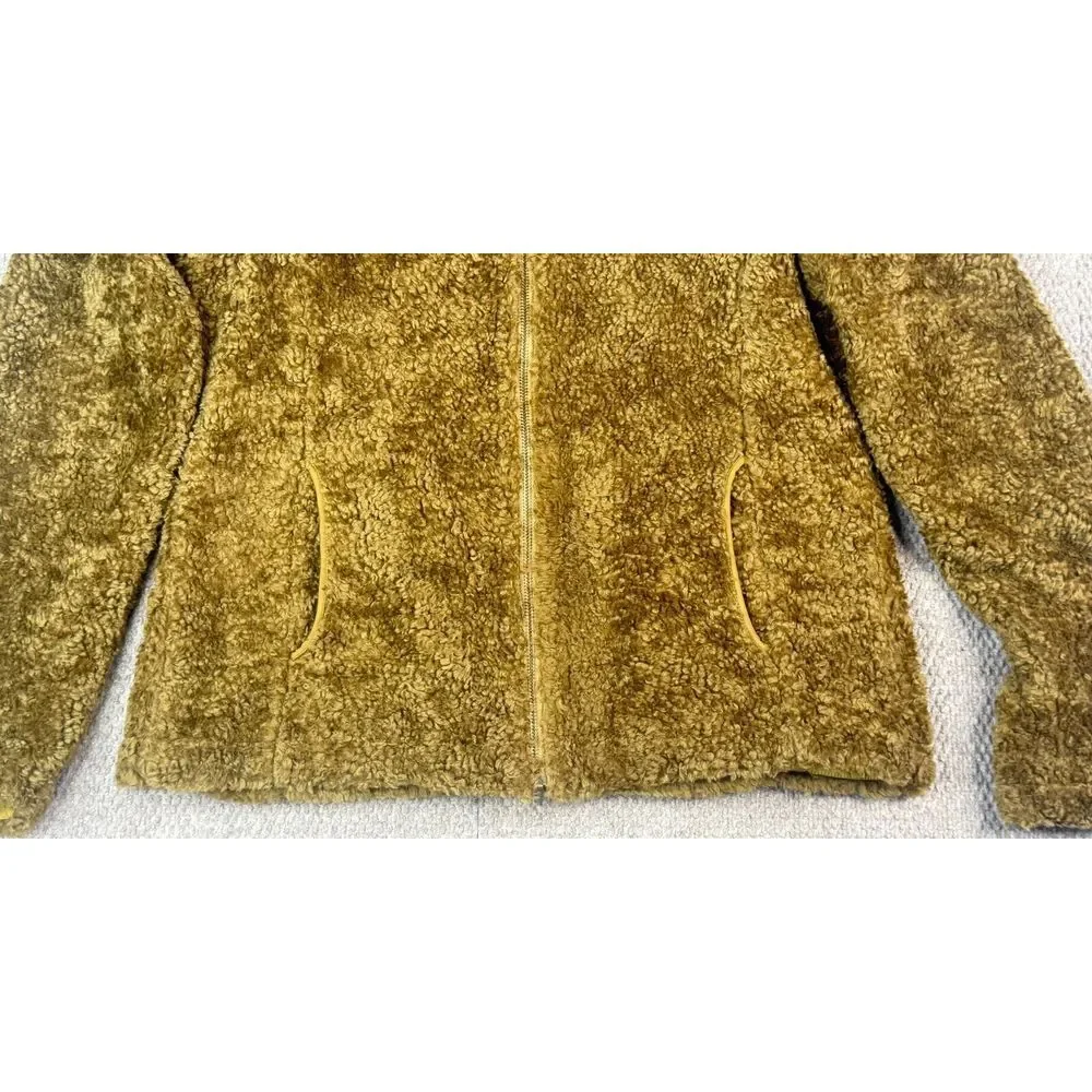 Prana Women's Green‎ Full Zip Long Sleeve Fleece Jacket Size XL